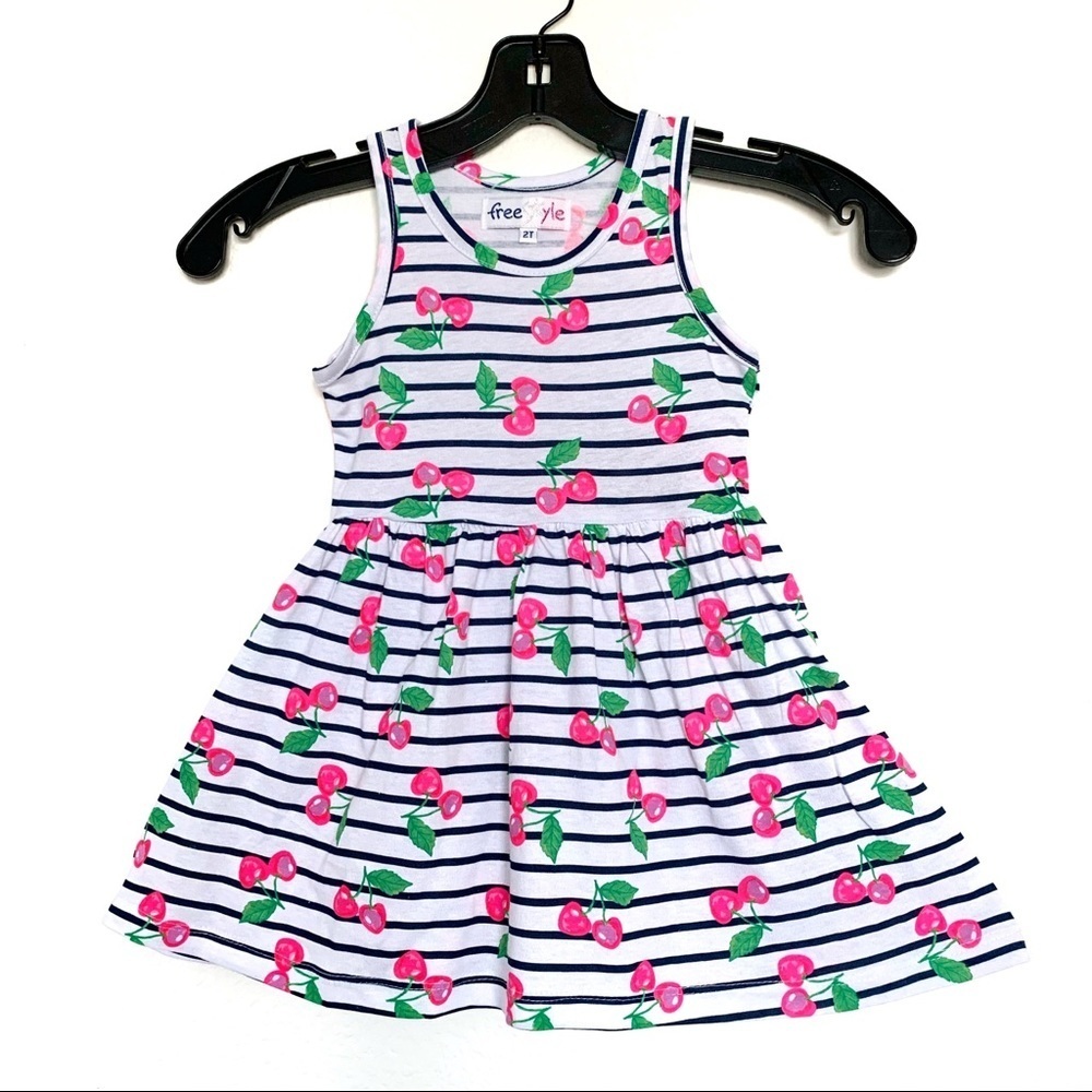 Girls Cherry summer Dress 2T